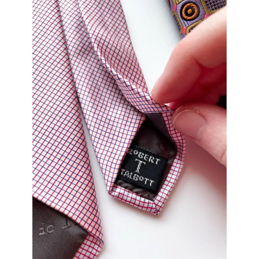 Robert Talbott Silk Men's Neck Tie Bundle